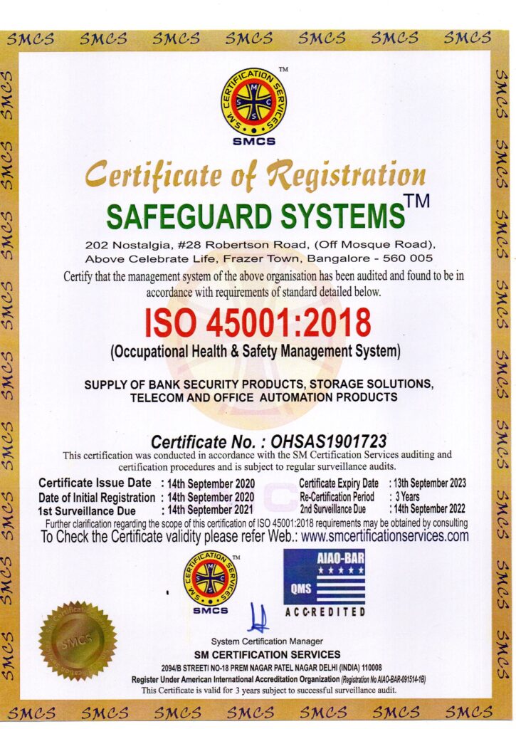 ISO Certificate - 2020-2023 3yrs